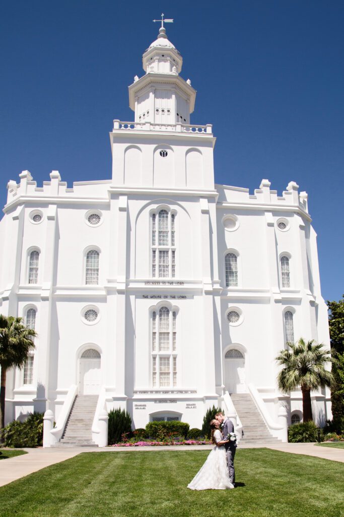 wedding saint george temple